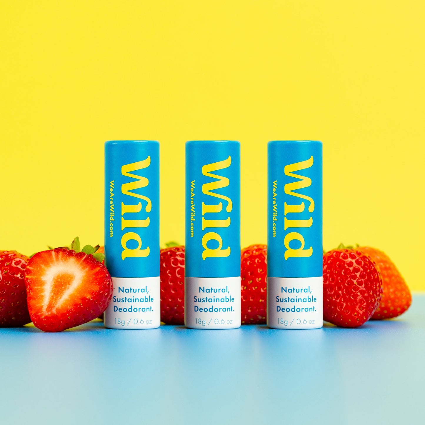 Wild Strawberries 3x Mini Deodorants