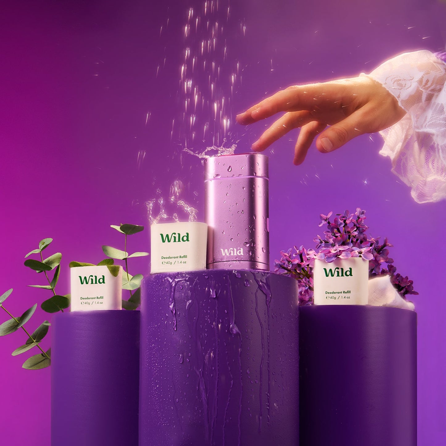Purple Seasonal Deodorant Starter Pack