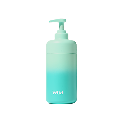 Mint Ombre Hand Wash Case