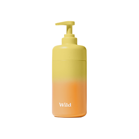 Yellow Ombre Hand Wash Case