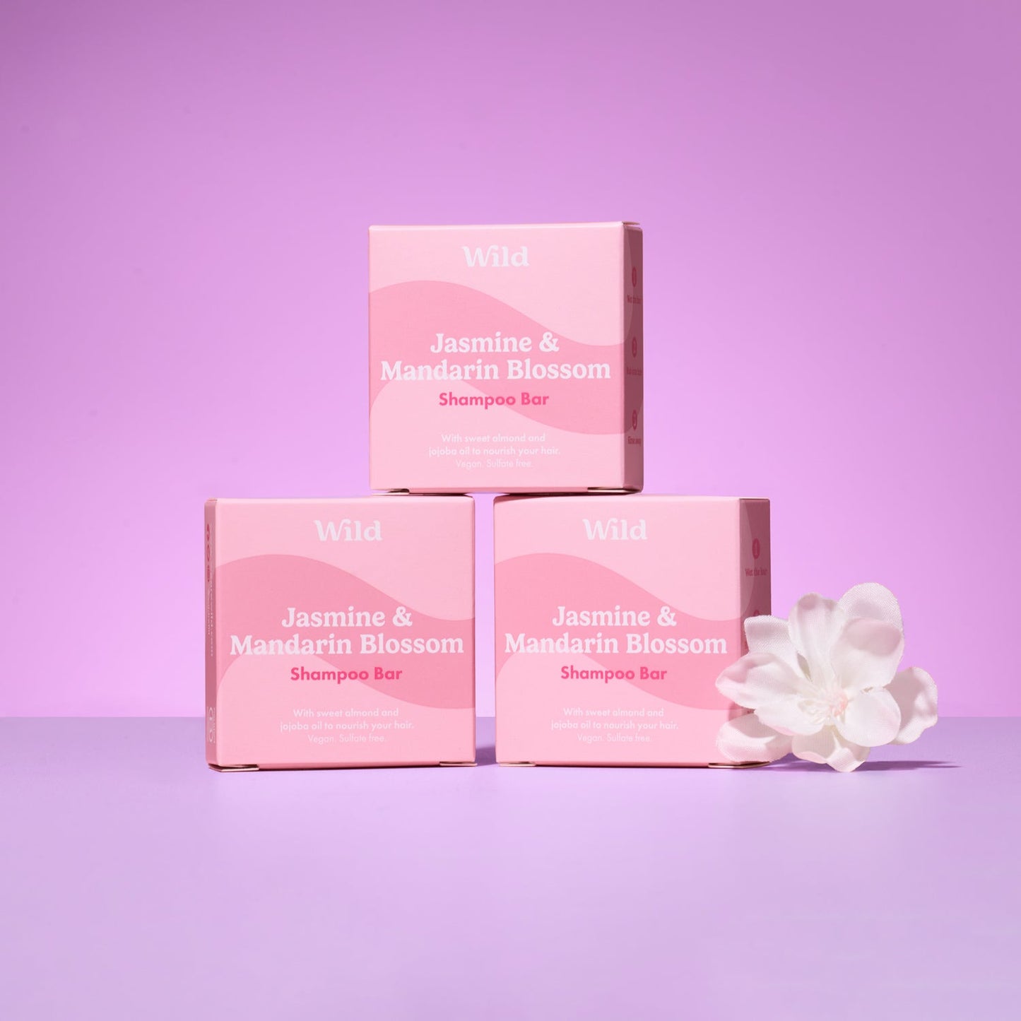 Mini Jasmine & Mandarin Blossom Shampoo Bar Trio Pack