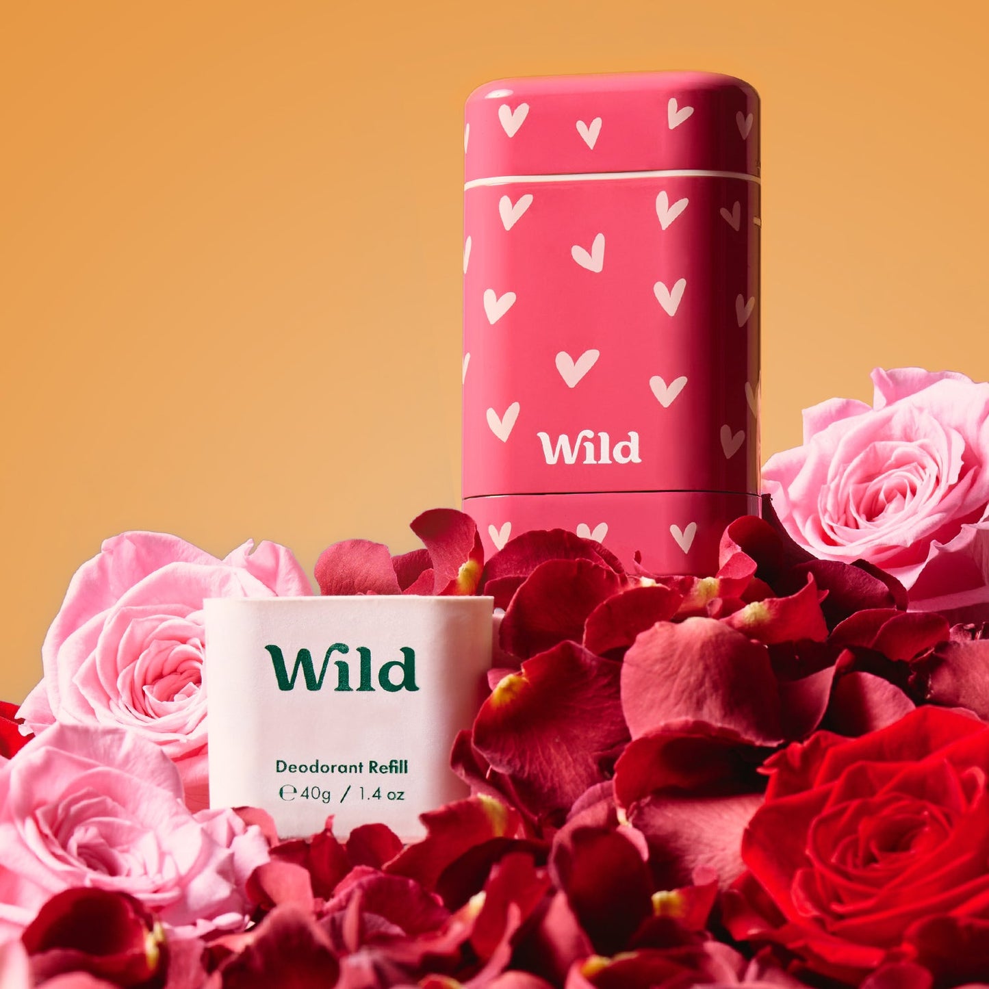 Sensitive Rose Petals + Love Heart Case Starter Pack