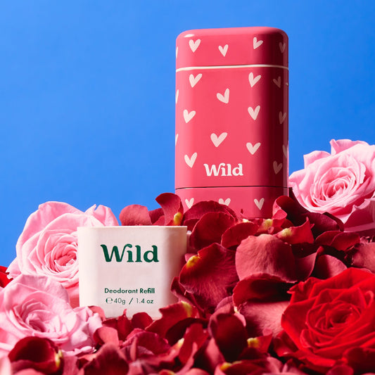 Love Heart Case + Rose Petals Refill Starter Pack